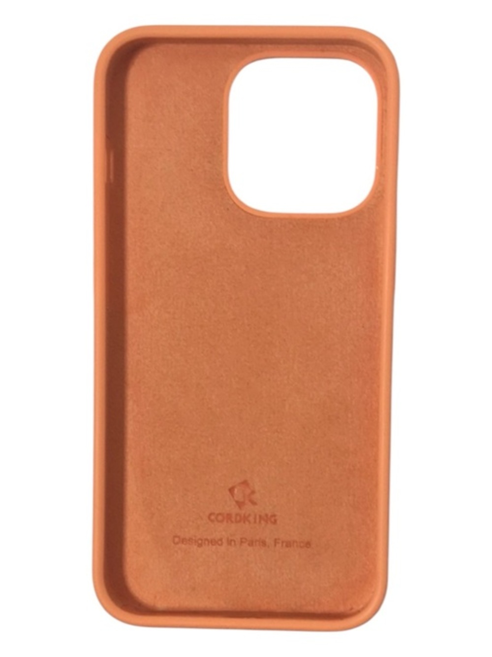 (Like New) Cordking Orange Silicone case for iPhone 14 Pro